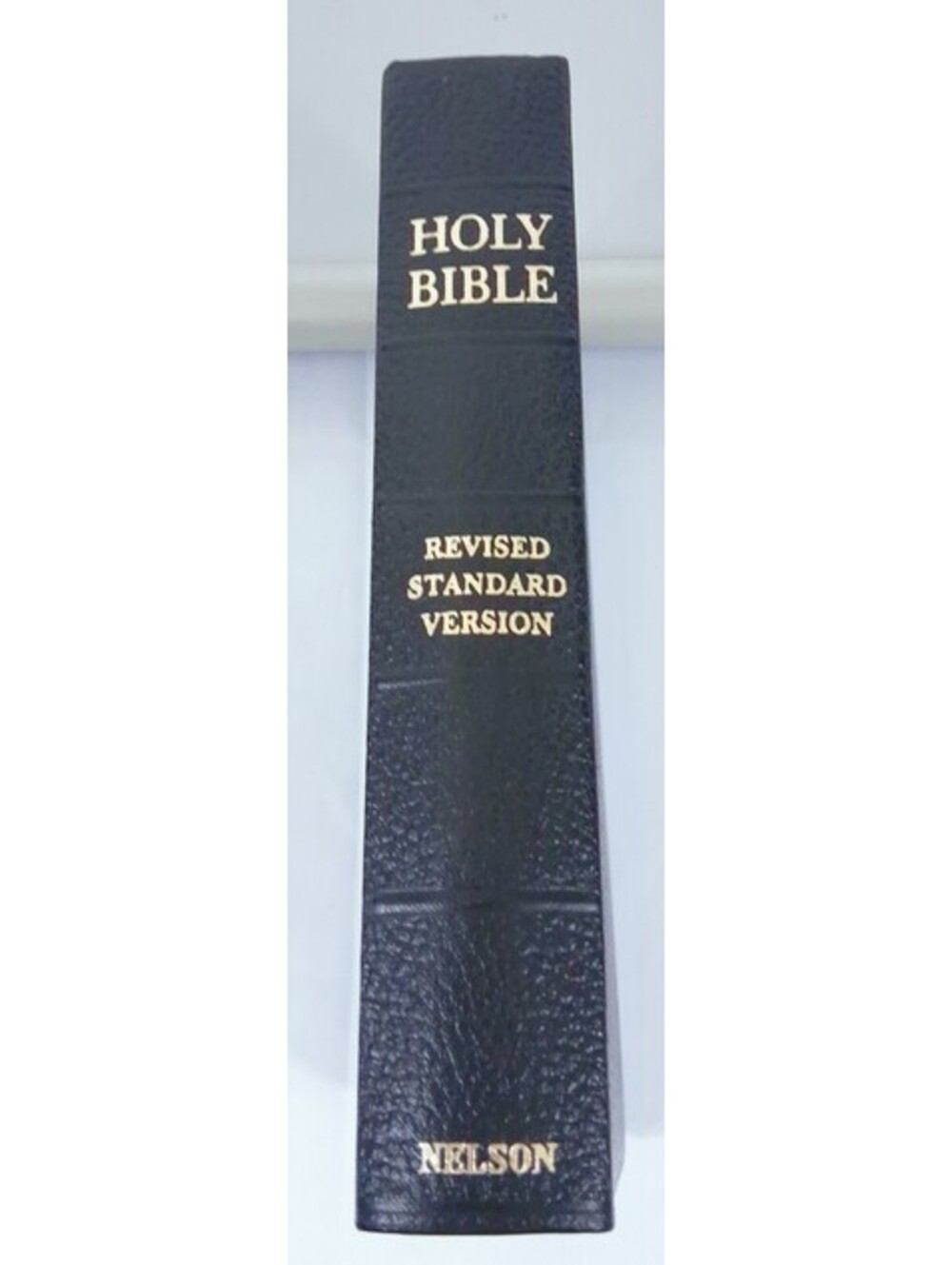 HOLY Bible Revised Standard Vs NELSON 1952 Old New Testaments Black Leather